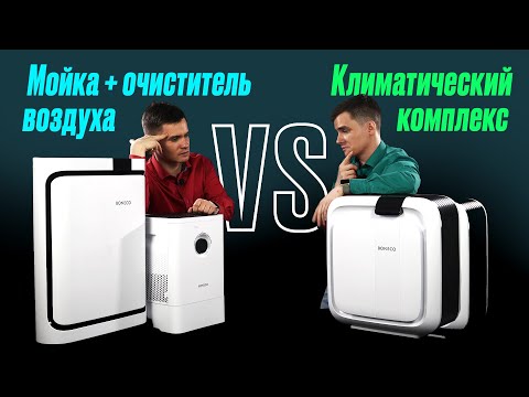 Видео: Климатический комплекс или мойка воздуха и воздухоочиститель? За и против.