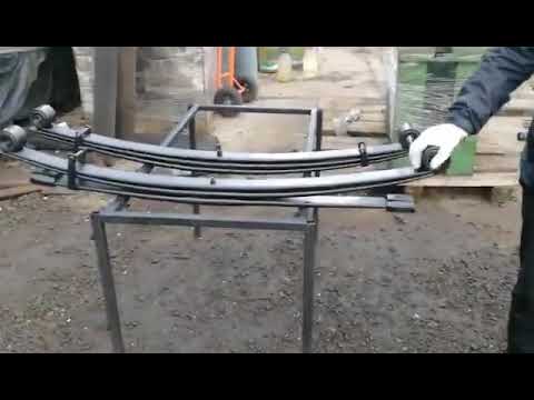 Видео: Рессора для Ниссан Кабстар