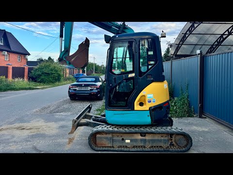 Видео: Обзор мини-экскаватора Kubota RX-306. 89265353599 #миниэкскаватор #kubota #японскиеминитрактора
