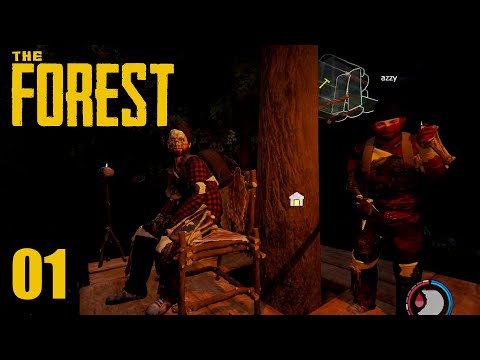 Видео: The Forest - часть 1 - строим базу