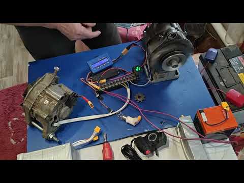 Видео: Бюджетный тяговый электропривод (12v) для самоделок