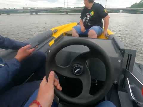 Видео: Риб Торнадо 430 на дистанции #shorts