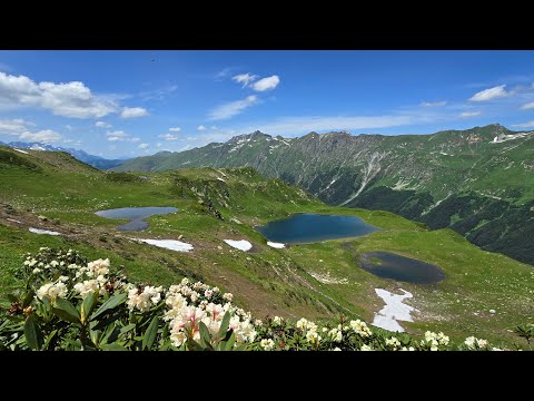 Видео: Путешествие в Абхазию - Семиозерье, июль 2024