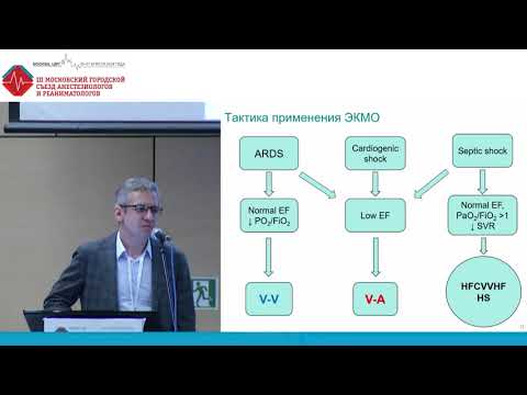 Видео: ЭКМО в структуре оказания реанимационной помощи. Кецкало М.В.