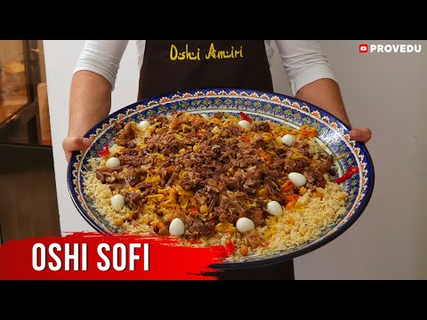 Видео: Узбекистан! Плов в медных казанах. Оши Софи (Oshi Sofi) в Oshi Amiri и Olot Somsa! Никакого шока )))