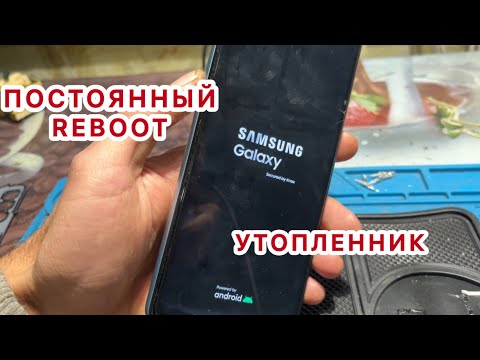 Видео: Samsung SM-M236 Galaxy M23 постоянно перезагружается не загружаеться андроид