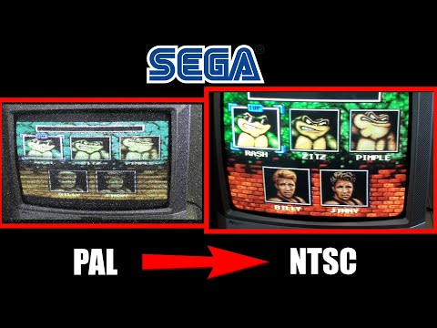 Видео: ПОЧЕМУ СТОИТ ДЕЛАТЬ PAL/NTSC МОД НА SEGA MEGA DRIVE 2? ПРОВЕРЯЕМ НА ЭЛТ-ТЕЛЕВИЗОРЕ! (Часть 2)
