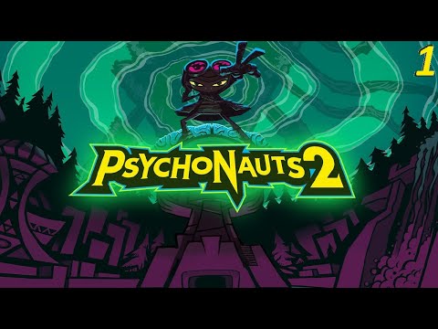 Видео: Psychonauts 2. Часть 1 (Игрофильм, RUS-Sub)