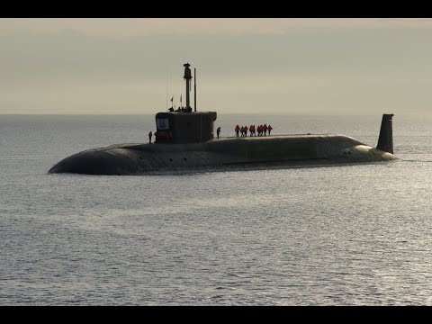 Видео: Морские испытания АПЛ Юрий Долгорукий