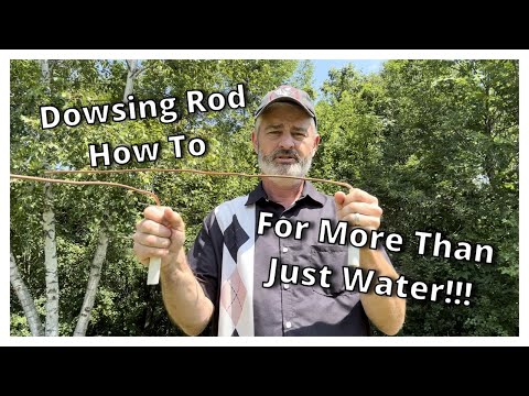 Видео: Как использовать лозоходные удочки для поиска воды и многого другого.