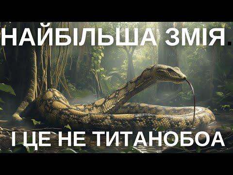 Видео: Vаsuki indicus - найдовша відома змія, але...