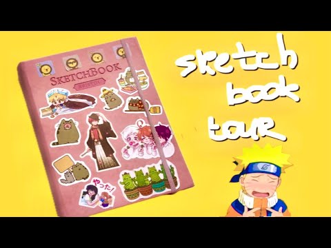 Видео: ОБЗОР СКЕТЧБУКА | Аниме | Продвижение на Ютуб | SKETCHBOOK TOUR | Anime arts