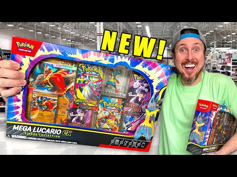 Видео: Я нашел новую коробку с картой покемона Мега Лукарио, ЗОЛОТОЙ ХИТ!