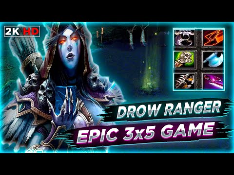 Видео: 🔥 Dota 1 , Drow Ranger - Игра до Первой Ошибки на Traxex - 3 vs 5 ! ! !