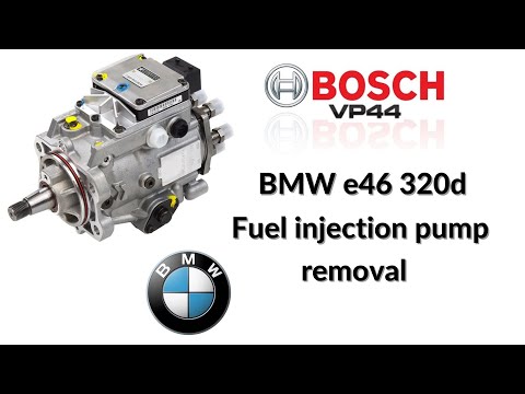 Видео: ЗАМЕНА ТОПЛИВНОГО НАСОСА BOSCH VP44. BMW E46 320d 136 л.с. ДВИГАТЕЛЬ ЗАПУСКАЕТСЯ, НО НЕТ