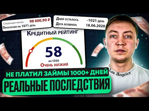 Видео: Что будет если не платить микрозайм не плачу в мфо более 1000 дней. РЕАЛЬНЫЕ последствия.