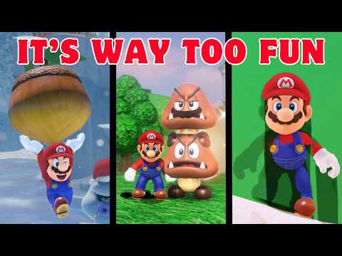 Видео: Я не могу перестать исправлять ошибки в Mario Odyssey (это слишком весело)