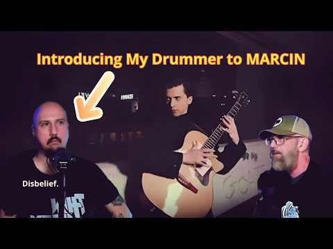 Видео: Польское гитарное чудо ошеломило моего гостя! (Кашемировый кавер) Реакция профессионального гитар...