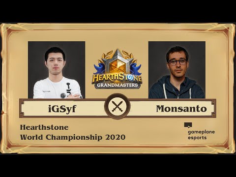 Видео: [RU] iGSyf vs Monsanto | День1 | Hearthstone World Championship 2020 (12 декабря 2020)