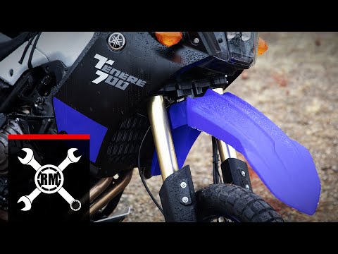 Видео: Как установить комплект крыльев Tusk High Fender Kit на Yamaha Ténéré 700