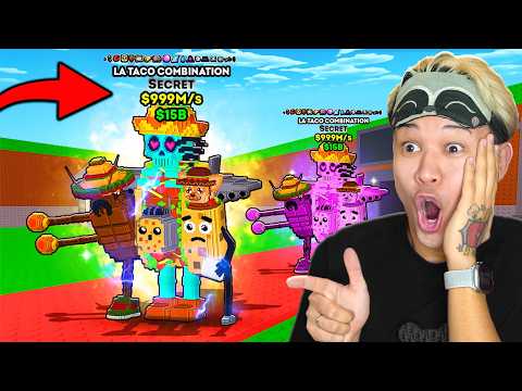 Видео: РЕКОРД😱Я ПОЛУЧИЛ ВСЕ МУТАЦИИ на LA TACO COMBINASION + ПОЛУЧИЛ 99х АДМИН УДАЧУ в Steal a Brainrot!