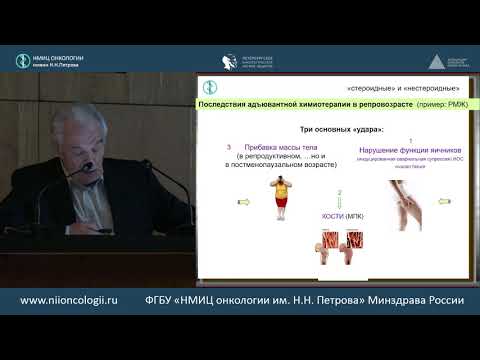 Видео: Гормон-ассоциированные нежелательные эффекты терапии онкологических больных и как с ними справляться