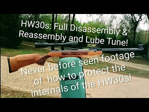 Видео: HW30s: Невиданный ранее совет! Разборка, сборка и смазка для отличной стрельбы!🎯