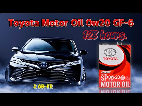 Видео: Toyota Motor Oil 0w20 GF-6 (отработка из Camry 2 AR-FE, 128 моточасов).