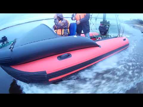 Видео: Аэролодка с поддувом. Продолжение испытаний.