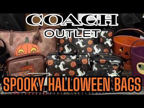 Видео: Сумки Coach Outlet на Хэллоуин 🎃 Жутковатая лимитированная коллекция из осенней коллекции 2025 го...