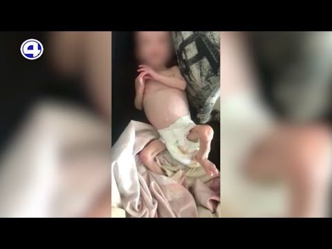 Видео: Младенец жил в шкафу