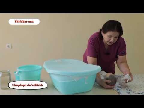 Видео: чакалокларни чумилтириш тартиби#shifokor #maslahat #farzand #bola #bolalar