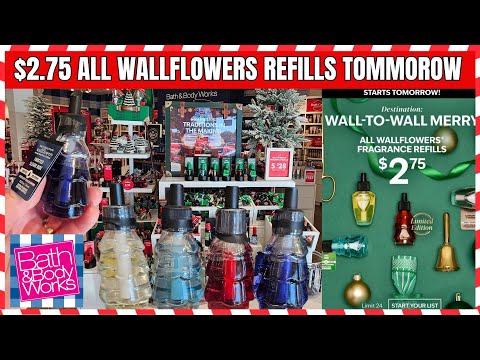 Видео: Bath & Body Works $2.75 ВСЕ ЗАПРАВКИ WALLFLOWERS НАЧИНАЮТСЯ УЖЕ ЗАВТРА #bathandbodyworks