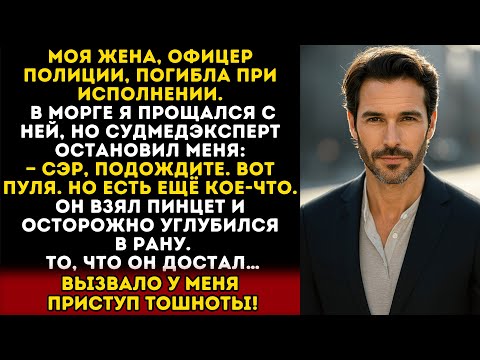 Видео: Моя жена-полицейский погибла при исполнении. Что судмедэксперт достал из пулевого ранения...