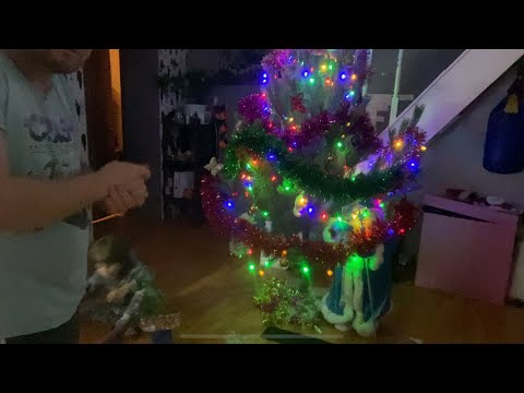 Видео: Теперь и в нашем доме горит елочка🌲☺️🥳 ну и не только🤣
