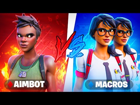 Видео: 1 AIMBOTTER против 2 MACROERS