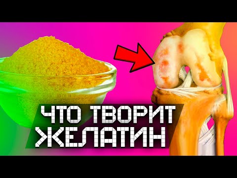 Видео: Пью и суставы молодеют! Вечером 2 ч.л. желатина развести на 1 стакан воды, утром нужно...