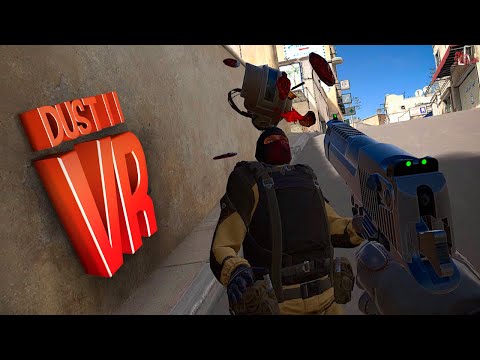 Видео: DUST 2 в VR ( Pavlov VR / Half Life Alyx )