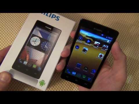 Видео: Philips Xenium W3500 - Недорогой Сматрфон 5 дюймов экран / Арстайл /