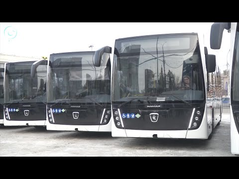 Видео: Новосибирск пополнил парк пассажирского транспорта. Сколько новых автобусов прибудет в мегаполис?