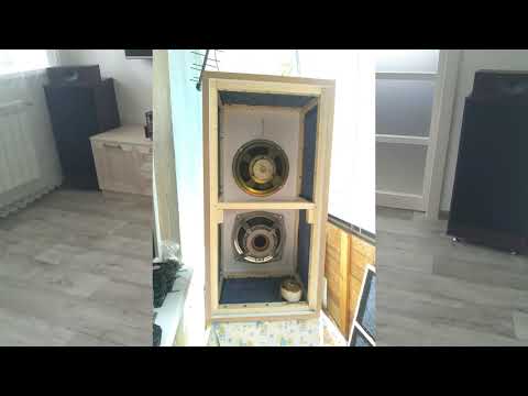 Видео: Новые колонки АС на базе 6гд-2