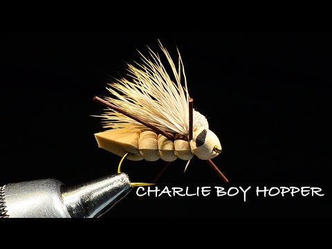 Видео: Инструкция по вязанию мушек Charlie Boy Hopper. Автор: Чарли Крейвен