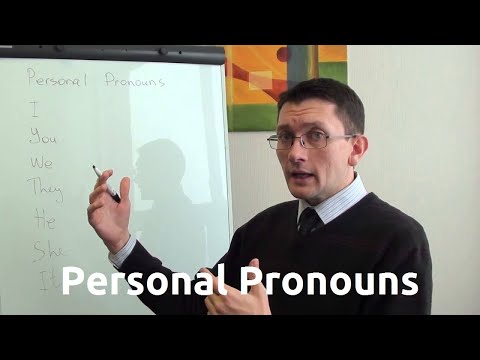 Видео: Максим Ачкасов - Личные местоимения (personal pronouns) в английском языке