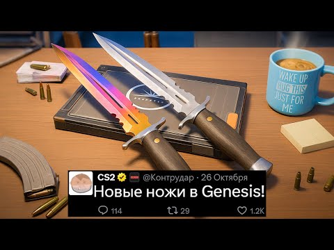 Видео: НОВОЕ ОБНОВЛЕНИЕ CS2, НОВЫЕ НОЖИ И ПЕРЧАТКИ В GENESIS, НОВЫЕ ПАТТЕРНЫ, УДАЛЕНИЕ КЕЙСОВ, ФАЙЛЫ VAC