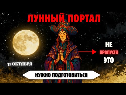 Видео: Время Идёт! До 31 Октября Лунный Портал Меняет Вашу Судьбу