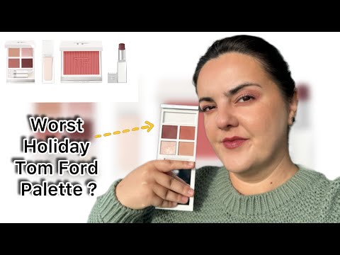 Видео: Праздничная коллекция Tom Ford Soleil Neige 2025 / Худшие тени для век на свете?!