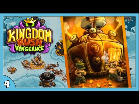 Видео: Имбовая ПЕЧЬ в ледяном мире! 7, 8 УРОВНИ / Эп. 4 / Kingdom Rush Vengeance