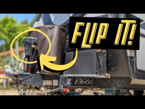 Видео: Вращение язычкового домкрата Lippert (Lippert Power Tongue Jack)