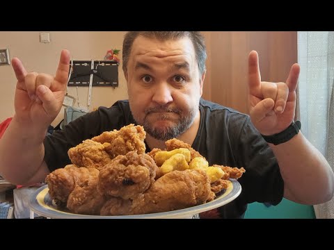 Видео: обжор - Ростикс (кфс) отмечает день рождения, а мы 1 мая.