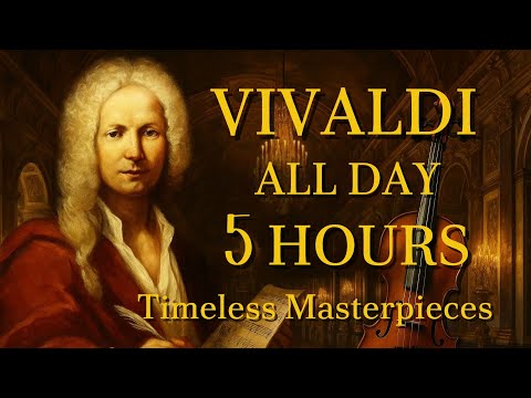 Видео: Vivaldi All Day (5 Hours) 🎼 Вечные Шедевры | Учёба · Расслабляющая Фоновая Музыка